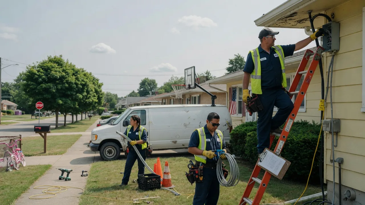 Licensed Electrician in West Charleston, VT near me